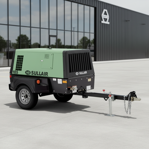 <span class=keywords><strong>Compresseur</strong></span> d'air rotatif <span class=keywords><strong>portable</strong></span> Sullair 185 Cfm à moteur diesel pour la construction et l'exploitation minière Compresor Sullair - Product Image 4