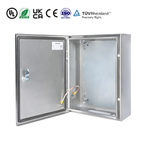 Boîtier de distribution électrique extérieur en acier laminé à froid, revêtu de peinture en poudre, étanche IP66 - Product Image 5