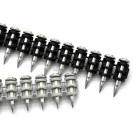 Clous à gaz collés Bx3 gris-noir 3.0x19mm 22mm 25mm 27mm 29mm pour fixation rapide dans le béton et l'acier