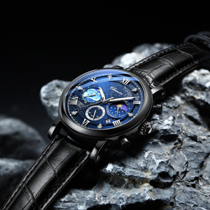 <span class=keywords><strong>CHENXI</strong></span> 972 hommes 2023 mode décontracté en cuir montre à Quartz homme affaires horloge mâle Sport étanche Date chronographe montres-bracelets - Product Image 5