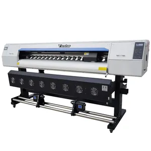 S7192 stable 2 I3200 head 1.9m 6ft digital eco solvent banner flex poster printer printing machine in China with CE HOSON board