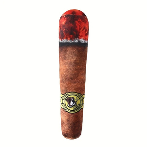 ของเล่นเคี้ยวรูปซิการ์แบบจำลอง 1 ชิ้น เป็นมิตรกับสิ่งแวดล้อม ทนทาน สำหรับสุนัข ช่วยคลายความเบื่อหน่ายและขัดฟัน - Product Image 2
