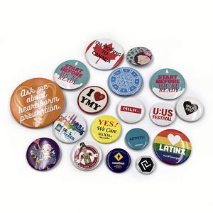 Botones de Metal Personalizados al por Mayor con Diseño Artístico para Mochilas - Product Image 4