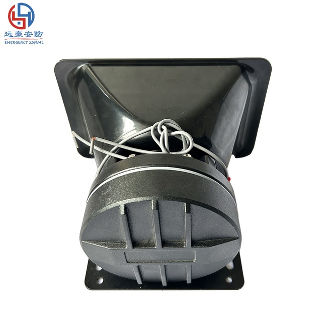 Dc 12v 100w Horn Speaker Handhold Ambulance Fire Siren Horn Speaker 100w Outdoor Horn Speaker for Emergency Vehicle Auto Car EMS