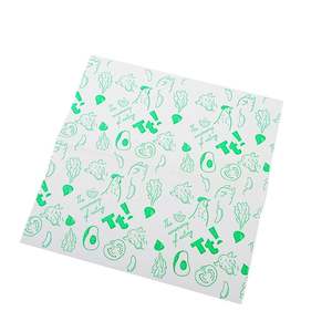 Impresión Personalizada al por Mayor de Papel Antigrasa para Empacar Hamburguesas, Papas Fritas y Sándwiches de Comida Rápida, con Logotipos - Product Image 4