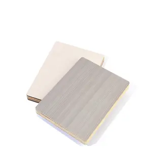 家具工厂用胶合板层压三聚氰胺板面板木质中国纹理9 18 25毫米平面设计现代室内E0
