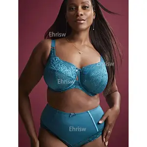 Push Up Bra High-Rise Plus Size Ropa interior de mujer Romantic ESTEL FULL CUP BRA