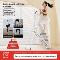 Appareil de fitness multifonctionnel antidérapant pour la maison, marchepieds d'escalade, équipement d'exercice, machine à step stationnaire, appareil de course silencieux