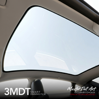 Verre intelligent commutable 3MDT PDLC pour fenêtre de voiture, télécommande, teinte pour Tesla Model X MT35, réponse rapide, OEM