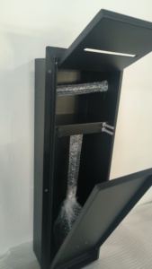 Nicho empotrado oculto de metal SUS 304 para escobilla de inodoro, caja de pañuelos empotrada en azulejo, soporte invisible para rollo de papel para baño de hotel - Product Image 5
