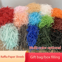 Papier de rembourrage coloré en raphia de haute qualité pour emballage cadeau, provenant de l'usine Nicro Original Factory