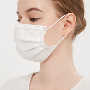 قناع وجه أبيض عالي الجودة مضاد للغبار من 3 طبقات مصنوع من قماش غير منسوج يستخدم لمرة واحدة ومعبأ بشكل فردي للتصدير إلى اليابان - Product Image 5