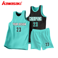 Tenues de basketball réversibles pour hommes et femmes, maillots de basketball pour jeunes de haute qualité en mesh avec impression par sublimation intégrale personnalisée