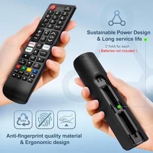 جهاز تحكم عن بعد عالمي BN59-01315A يعمل مع تلفزيونات سامسونج الذكية 4K كريستال UHD LED QLED LCD سلسلة 6/7/8/9/ TU-7000 المسطحة والمنحنية - Product Image 5