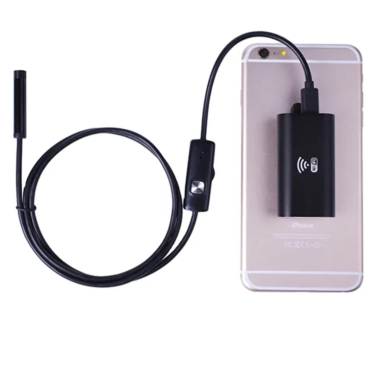 Industrial portable Wifi wireless endoscope camera for android and ios with 1/2/3.5/5M cable