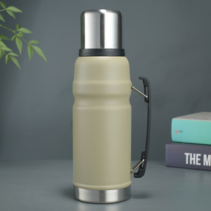 2024 <span class=keywords><strong>1000ml</strong></span> Botellas de vaso de agua de boca ancha al vacío clásicas Hervidor de acero inoxidable 18/8 para deportes al aire libre - Product Image 5