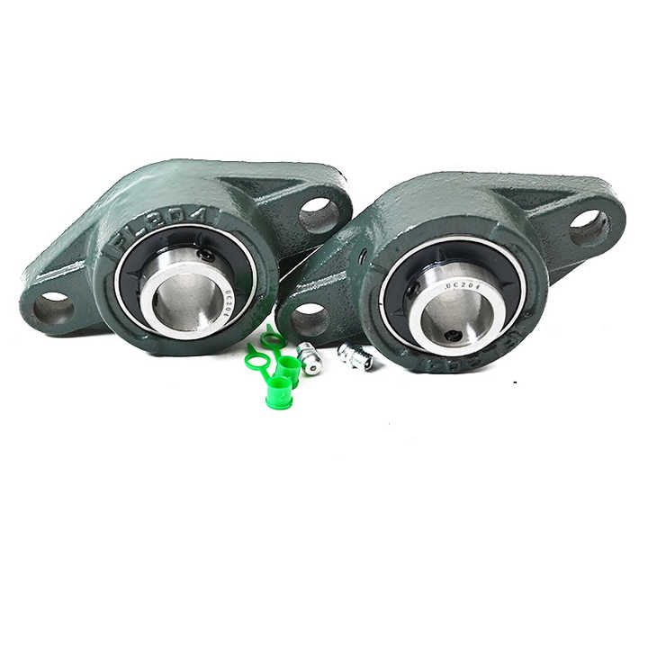 Supporto Cuscinetto UCFL 204 In Ghisa - 2 Fori Per Albero 20 Mm - Foto 11