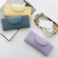 Portefeuille Continental en Cuir PU YY, Pochette à Monnaie Tendance Grande Capacité avec Fermeture Éclair, Sac à Billets Multifonctionnel pour Reçus, Idéal pour Cadeaux