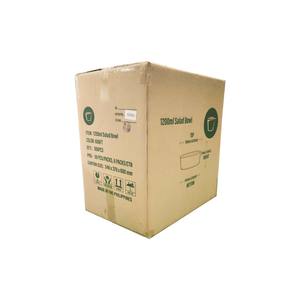 Recipiente desechable para alimentos, 1200ml, cuenco Kraft para ensaladas, embalaje de papel para llevar, juego de ensaladeras, proveedor de productos de Filipinas - Product Image 6