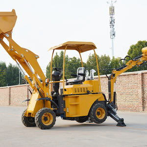 Precio barato Cargador Excavadora Tractor Retroexcavadora 1 tonelada 2,5 toneladas Mini retroexcavadora con precio bajo - Product Image 3