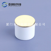 Bouchon de bouteille cosmétique personnalisé, capuchon cylindrique en silicone ABS PP, couvercle combiné pour parfum, marque ECSON, usage domestique, moulé