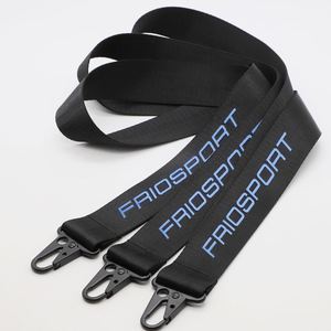 Cordón de nailon resistente para herramientas de exterior personalizado, llavero deportivo para equipos - Product Image 1