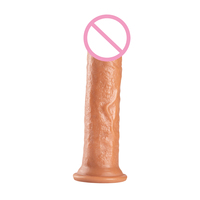 Consolador con ventosa de piel cibernética de 10,2 pulgadas, consolador sexual súper grande y grueso sin bolas para mujeres
