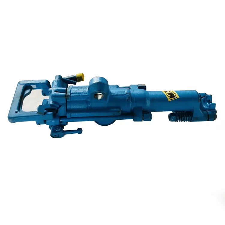 Air leg rock drill important tool in stone engineering such as mines railways transportation with good condition