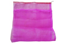 Paars roze rode mesh tas op maat gemaakt in China met concurrerende prijs te koop