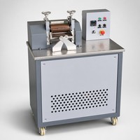 Máquina de Peletización de Plástico, Molino de Dos Rodillos para Caucho, Mezcladora de Compuestos NR SBR NBR EPDM, Granuladora, Formulación, Prueba, CE ISO