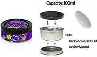 Production sur mesure, boîtes de conserve en étain de 7g à fermeture autocollante, qualité alimentaire, pour thon, fleurs séchées, 200ml