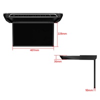 Monitor de Techo para Auto Motorizado Android de 17.3 Pulgadas, 4+64GB, con Pantalla IPS FHD Octa Core, Entrada HD, XTRONS