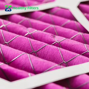 Merv 8/11/13 bông Bảng điều chỉnh xây dựng OEM/ODM Bộ lọc trước màu sắc thay đổi HVAC Bộ lọc không khí - Product Image 2