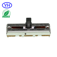 Yuwah C3031N Potentiomètre à glissière mono alpha de haute qualité 10k 100k Ohm 30mm 45mm 60mm Variantes Produit à forte demande