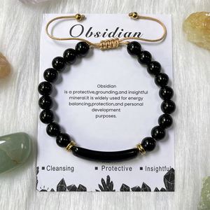 Pulsera de Piedra Natural con Cuentas de Vidrio Coloridas, Serenidad y Calma, Servicio de Exportación Global Premium, Muestra de Preproducción - Product Image 3