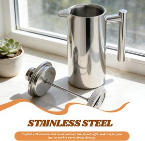 Hot Selling 304 Stainless Steel French Press Coffee <b>Maker</b> - Product Image 5