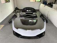 Kit carrosserie style EVO pour Lamborghini Huracan Lp610 Lp580 Evo pare-chocs en fibre de carbone diffuseur aile jupe latérale capot échappement parfait