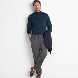 Camisa de Cuello Alto Simulado de Algodón Supima para Hombre FOXA, Casual, Antiarrugas, Manga Larga - Product Image 4
