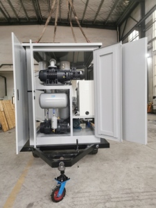 Machine de filtration d'huile mobile Tongrui pour huile de lubrification - Product Image 2