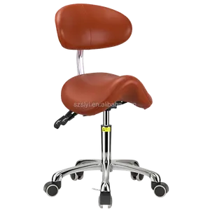 Ergonomic Dental Chair With Adjustable Backrest For Hospitals Dental Stool Dentist Chair With Armrest