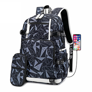Set borse da scuola per ragazzi zaini da scuola da uomo per studenti universitari torna a scuola borse zaini ragazzi bookbags - Product Image 4