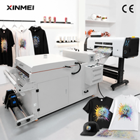 Printer DTF Roll-to-Roll XinMei4-Head I3200 dengan Print Head Epson, Operasi Otomatis, Konstruksi Stainless Steel, Film PET 24-Inci