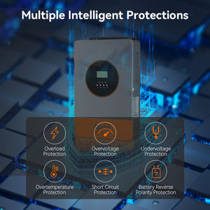 Onduleur solaire flexible en parallèle PowMr à haute efficacité, génération 6,2 kW, 11 kW, monophasé 230 V, triphasé 400 V - Product Image 4