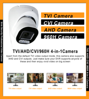 8MP 4k Analog Security Turret Camera Outdoor, 5X Optical Zoom,4-in-1(TVI/CVI/AHD/CVBS), WDR,IR Night Vision,IP67,Full Metal,NTSC