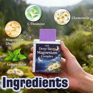 Bandes orales de complexe de magnésium à dissolution rapide et fiable à la mélisse pour un sommeil profond, apaisant l'esprit et favorisant la relaxation - Product Image 4