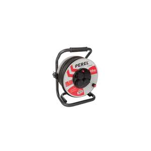 ENROULEUR DE CÂBLE EN NÉOPRÈNE PROFESSIONNEL-40 m - 3G2.5 - 4 PRISES-PRISE FRANÇAISE - Product Image 1