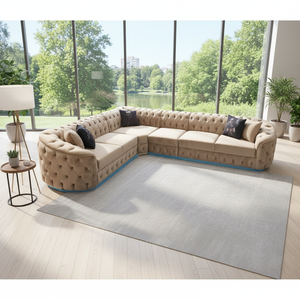 Ensemble de canapés d'angle-270*270cm-Nous expédions dans le monde entier-Toutes les couleurs sont possibles. - Product Image 3