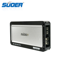 Suoer BC-200.4 24v nouveauté 4 canaux 200 watts classe D amplificateur de voiture au design moderne