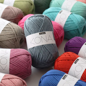 ไหมพรมอะคริลิคผสมฝ้ายและไนลอนสีครีม ยี่ห้อ KONA น้ำหนัก 65 กรัม แบบไหมพรมม้วน ทนทาน เหมาะสำหรับงานถักมือ งานฝีมือ และงานเย็บปักถักร้อย - Product Image 6