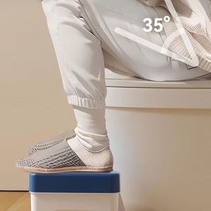 Toilet <b>Stool</b> Anti Slip Footstool Bathroom Tool Pregnant Women Children Adult Men Elderly Non Skid <b>Portable</b> Support - Product Image 4